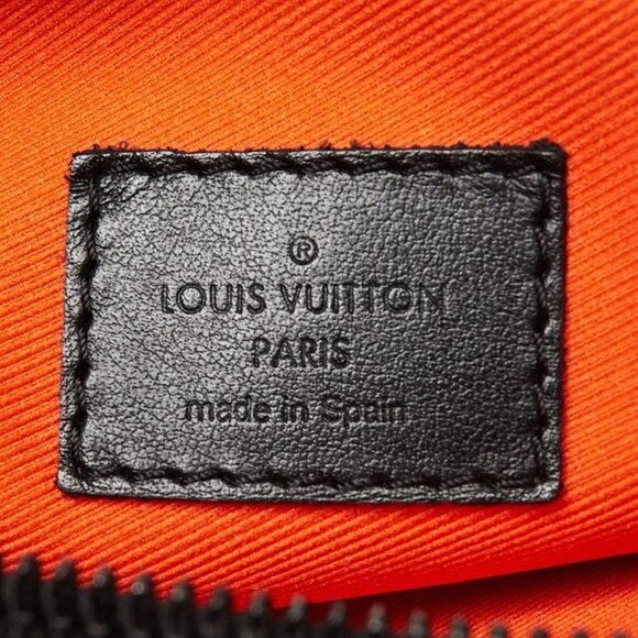 Louis Vuitton Black/Green Monogram Shadow Embossed Leather Double Flat - Picture 11 of 12